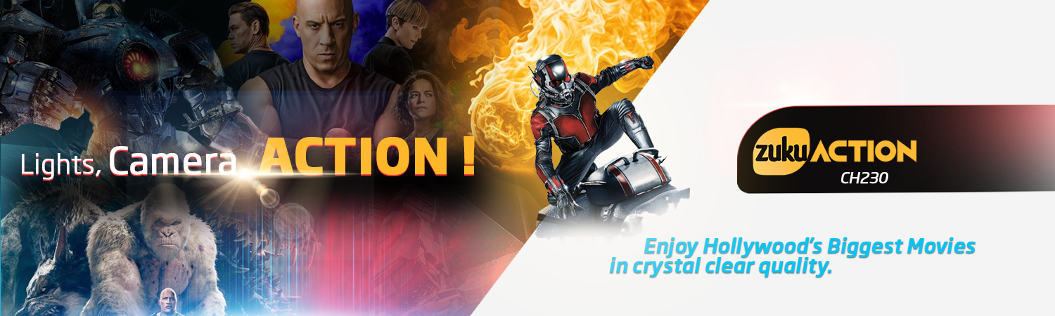 Zuku Action Movies channel