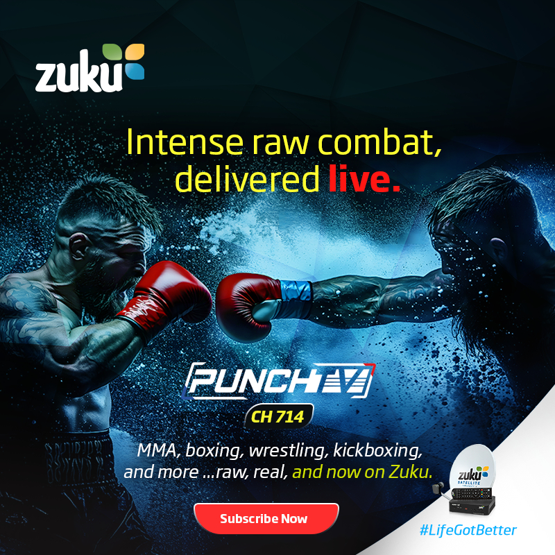Punch TV on Zuku