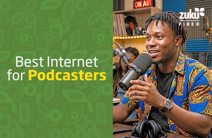 Zuku Fiber Packages for Podcasters